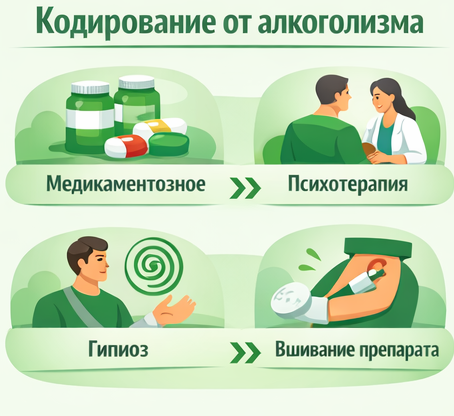 кодирование от алкоголизма в Приозерске Санати